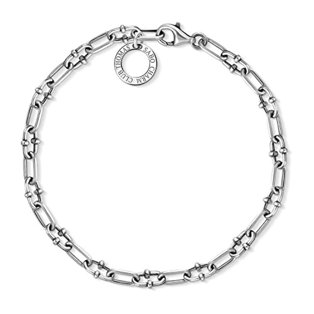 Thomas, Sabo, Armband, Charm-Club, Geschwärzt, Länge, 18.5, Cm, X0255-637-21, Zubehor, Armreif, Schmuck, Halskette