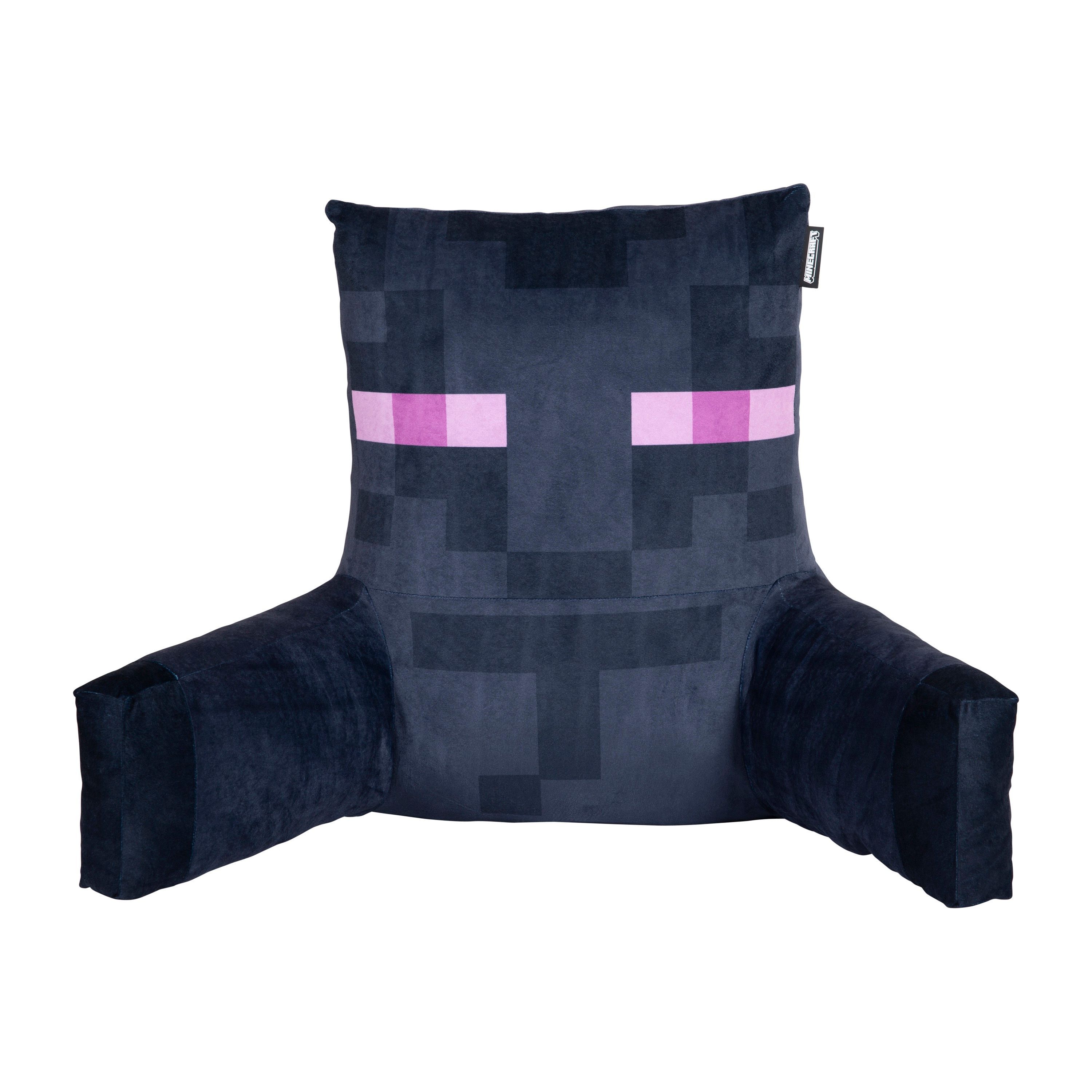 Roba 687137MC Relax- und Lesekissen 'Minecraft' Enderman - Samt mit Handytasche - Minecraft - Spielmöbel - Produktbild 1