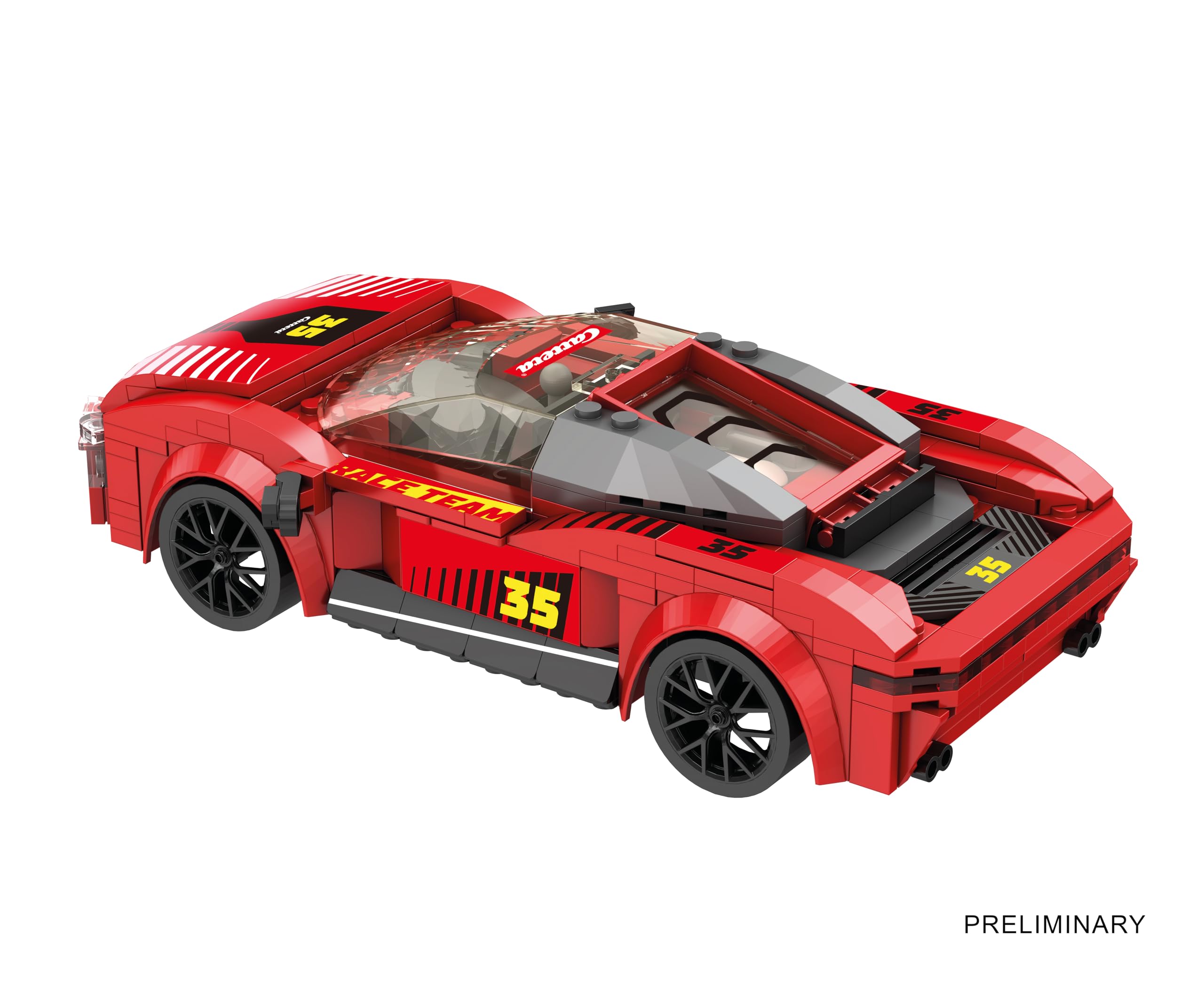 Carrera RC Construction Racer mit 318 Bausteinen & 2,4GHz 370200010 Auto, Coupé, Sportwagen, Leichtmetallfelge, Rad