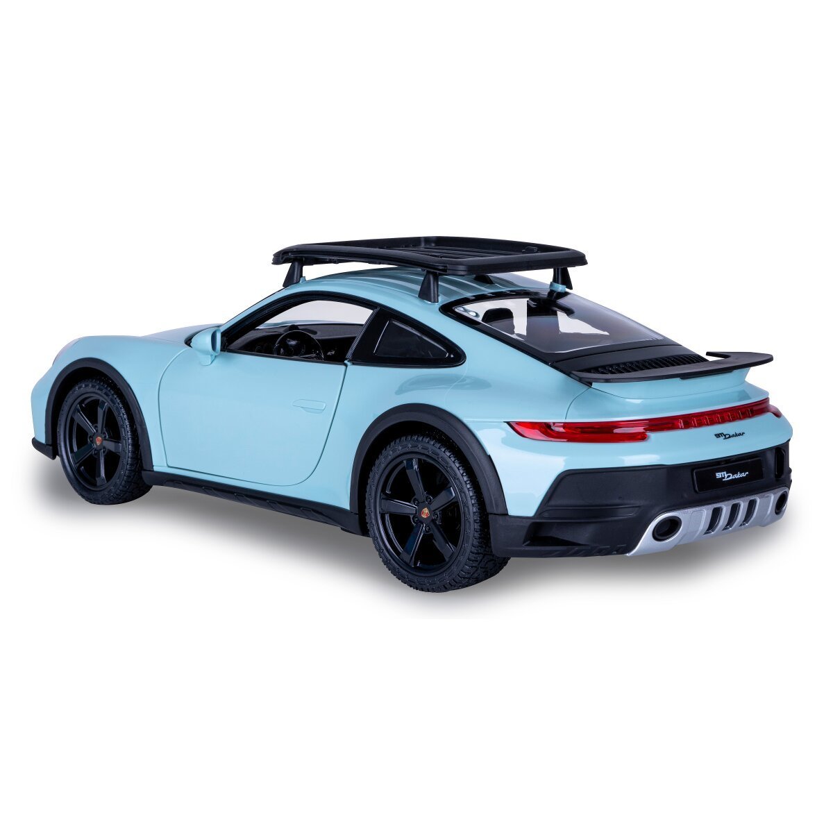 JAMARA Porsche 911 Dakar 1:14 grün schattiert 2,4GHz Tür manuell ab 6 Jahren