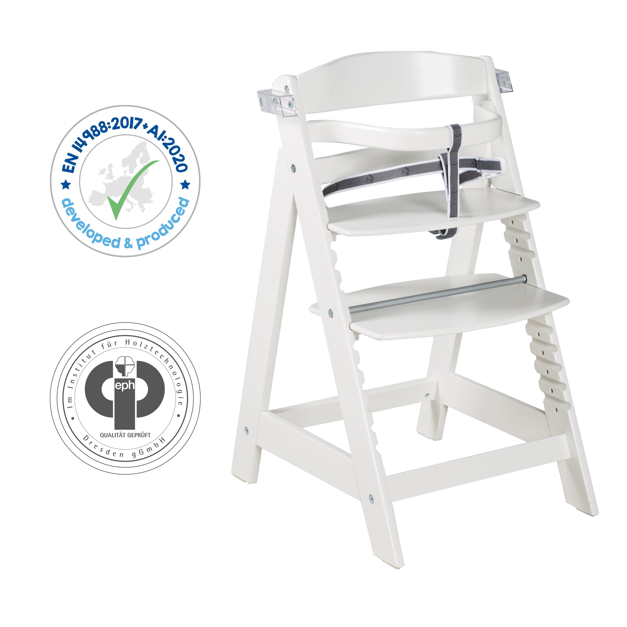 Roba 7572WE Treppenhochstuhl weiß - Bild 5 Roba 7572WE Treppenhochstuhl weiß - Produktbild 5