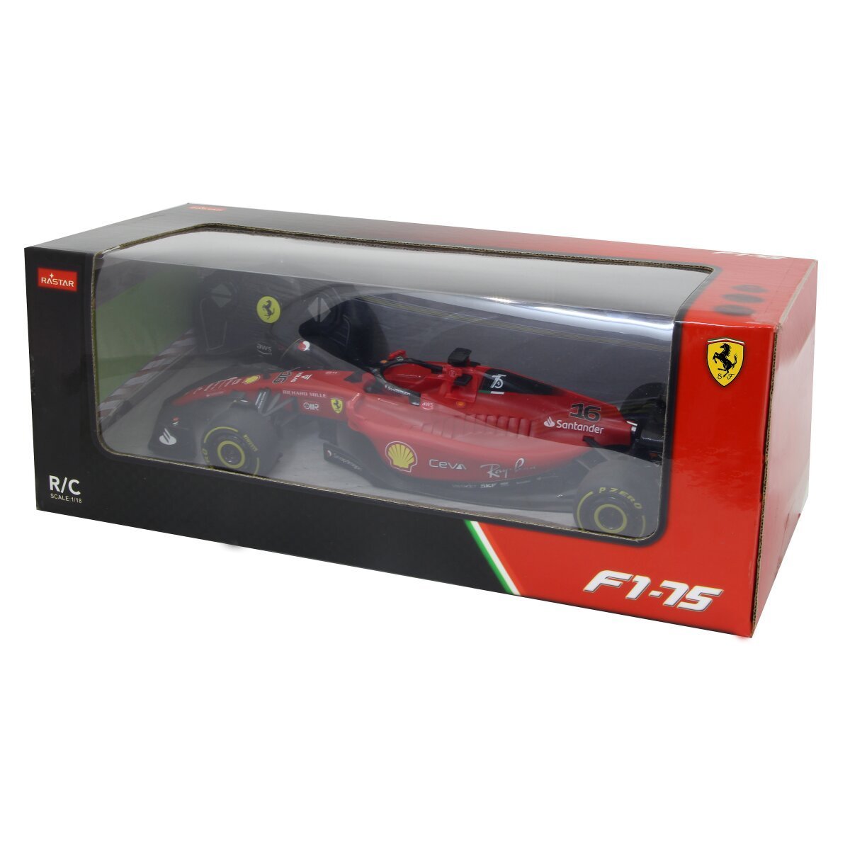 JAMARA Ferrari F1-75 1:18 rot 2,4GHz ab 6 Jahren JAMARA Ferrari F1-75 1:18 rot 2,4GHz ab 6 Jahren