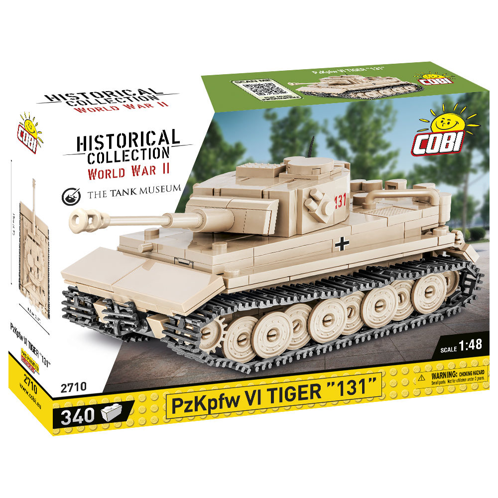COBI 2710 - PZKPFW VI TIGER ''131'' SCALE 1:48 COBI 2710 - PZKPFW VI TIGER ''131'' SCALE 1:48