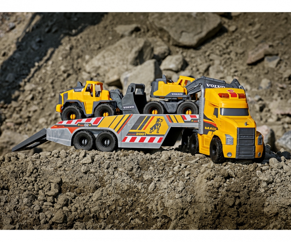 Dickie Toys Mack/Volvo Heavy Loader Truck Dickie Toys Mack/Volvo Heavy Loader Truck
