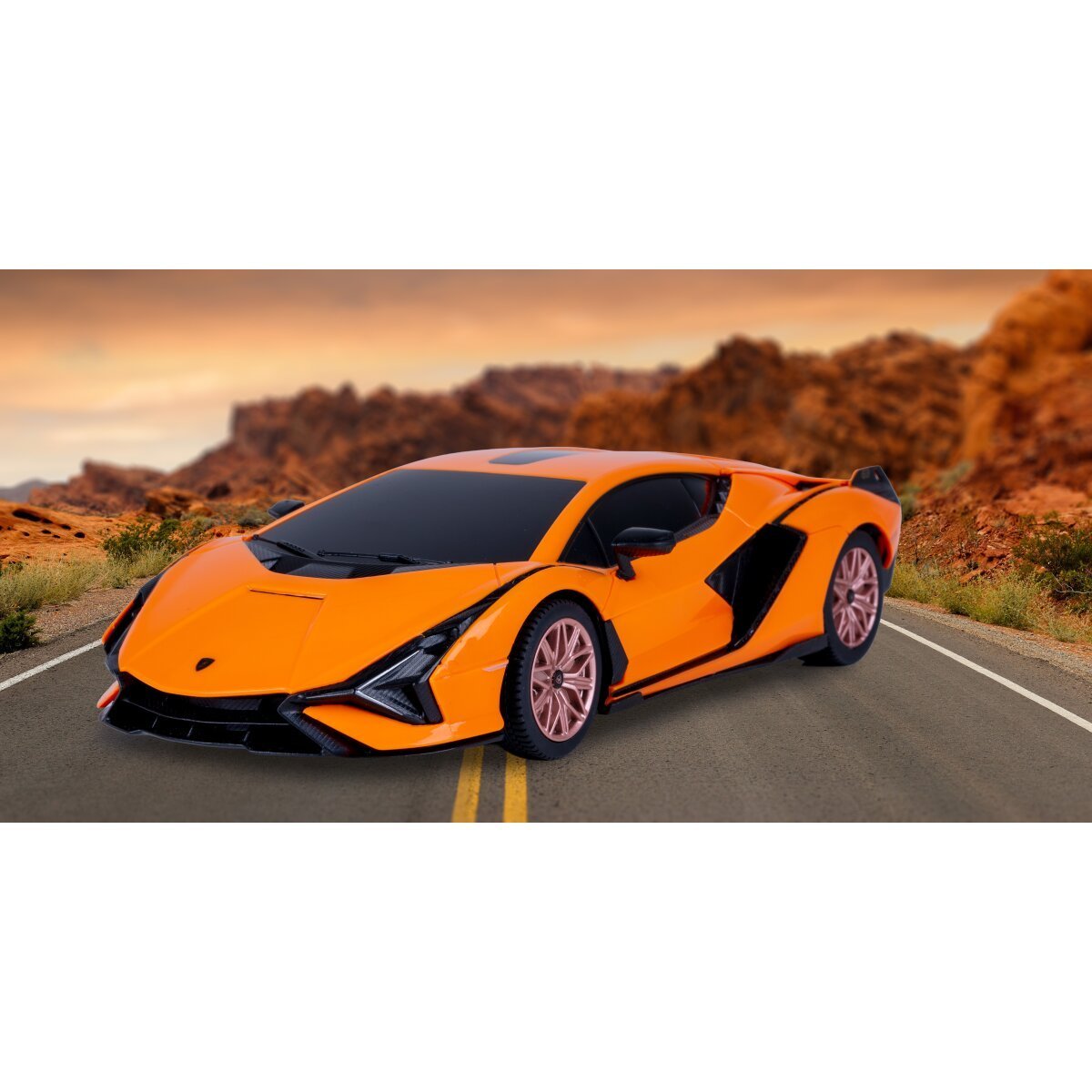 JAMARA Lamborghini Sián FKP 37 1:24 orange 2,4GHz ab 6 Jahren JAMARA Lamborghini Sián FKP 37 1:24 orange 2,4GHz ab 6 Jahren