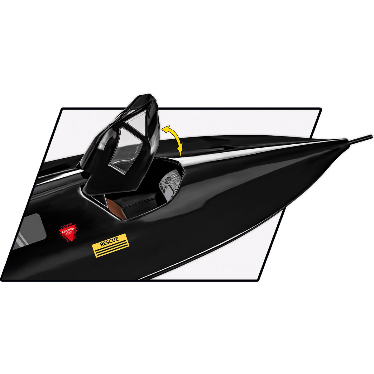 COBI 5890 - Lockheed SR-71 Blackbird Executive - Bild 10 COBI 5890 - Lockheed SR-71 Blackbird Executive - Bild 10