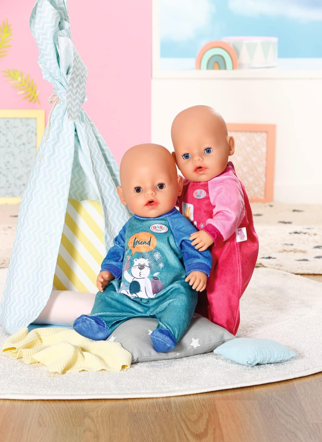 BABY born® Strampler Blau, 43cm