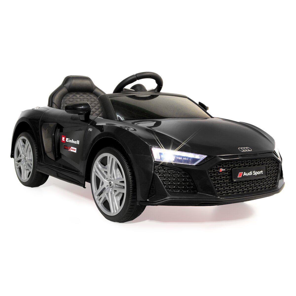 JAMARA Ride-on Audi R8 Spyder schwarz 18V Einhell Power X-Change ab 3 Jahren