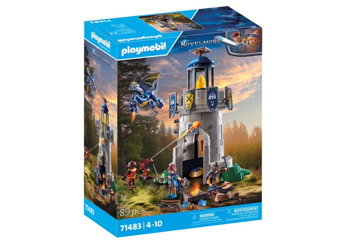 PLAYMOBIL 71483 Ritterturm mit Schmied und Drache PLAYMOBIL, 71483, Ritterturm, mit, Schmied, und, Drache, Person