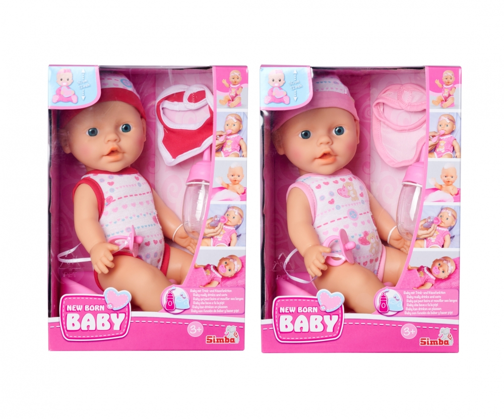 Simba NBB Entzückendes Baby Set, 2-sort. Simba NBB Entzückendes Baby Set, 2-sort.