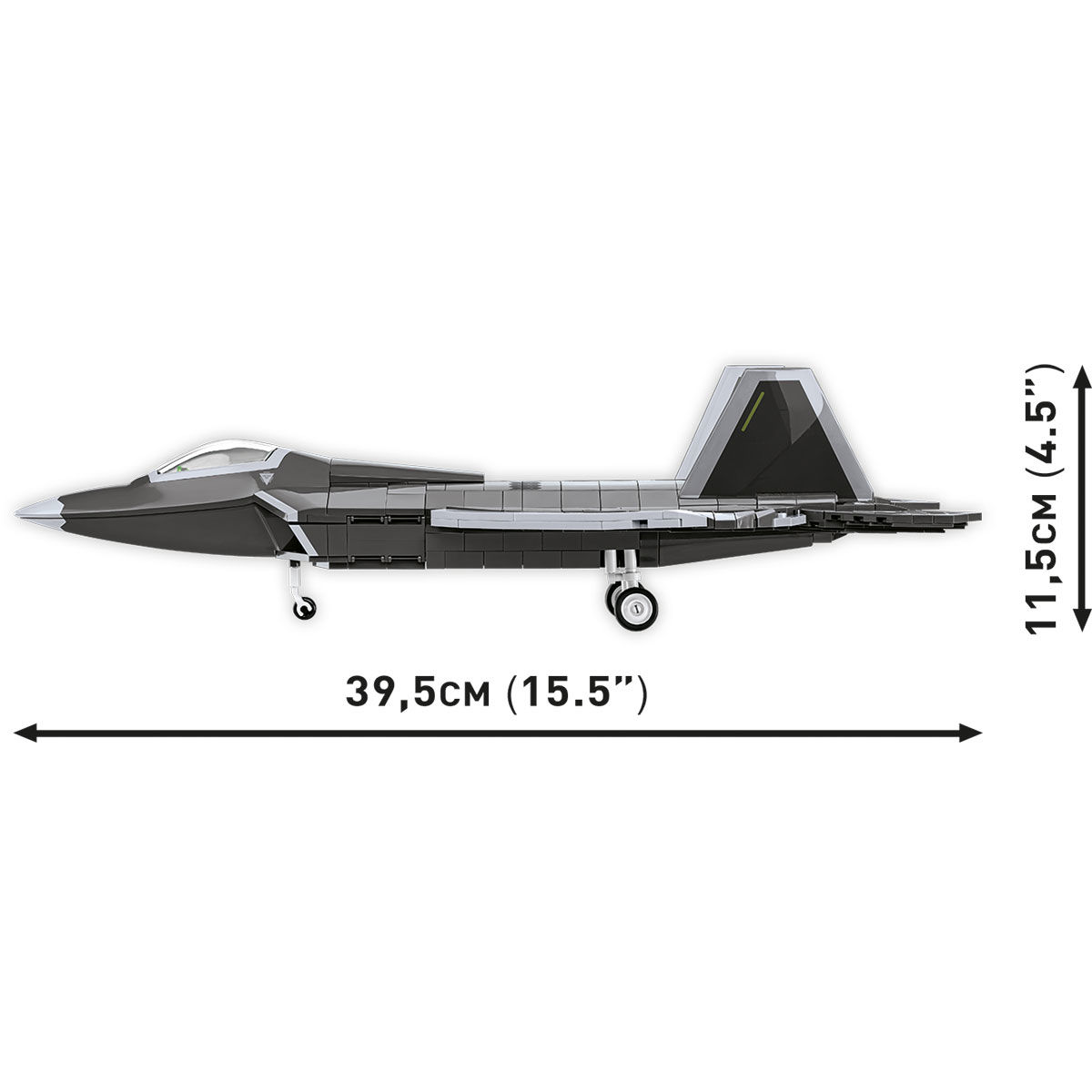 COBI 5855 - Lockheed® F-22® RAPTOR® SCALE 1:48 - Bild 7