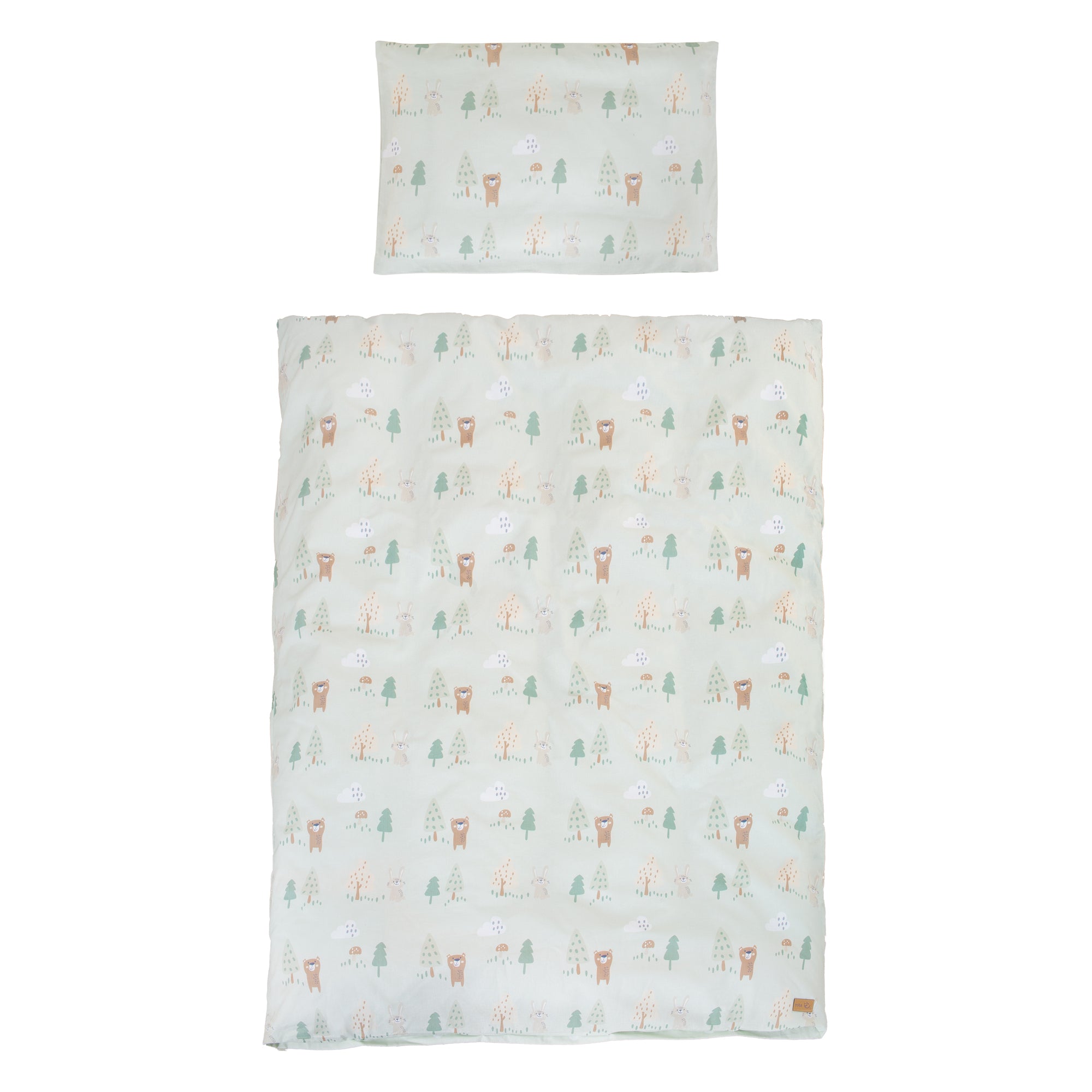 Roba 1491V283 Bettwäsche 2-tlg Woodland Buddies grün – Bettwäschen - Bild 1 Roba 1491V283 Bettwäsche 2-tlg Woodland Buddies grün – Bettwäschen - grün - Bettwäschen - Produktbild 1
