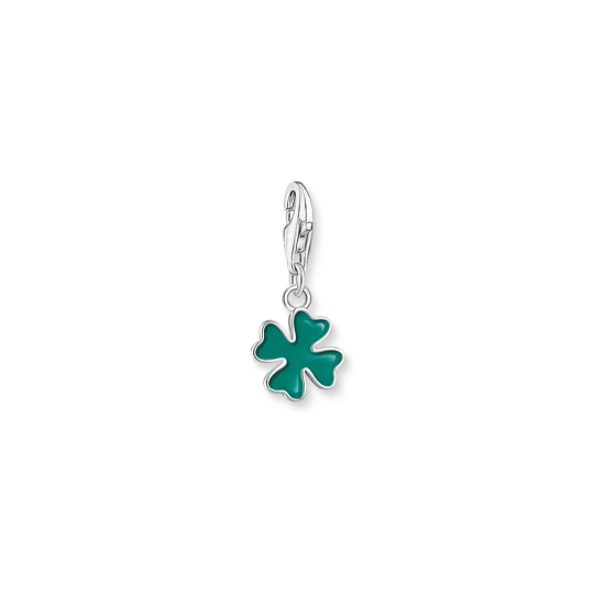 Thomas Sabo Anhänger Charm-Club 925 Sterling Silber Kaltemail Dunkelgrün Charmista Charms 2017-007-34 Thomas Sabo Anhänger Charm-Club 925 Sterling Silber Kaltemail Dunkelgrün Charmista Charms 2017-007-34