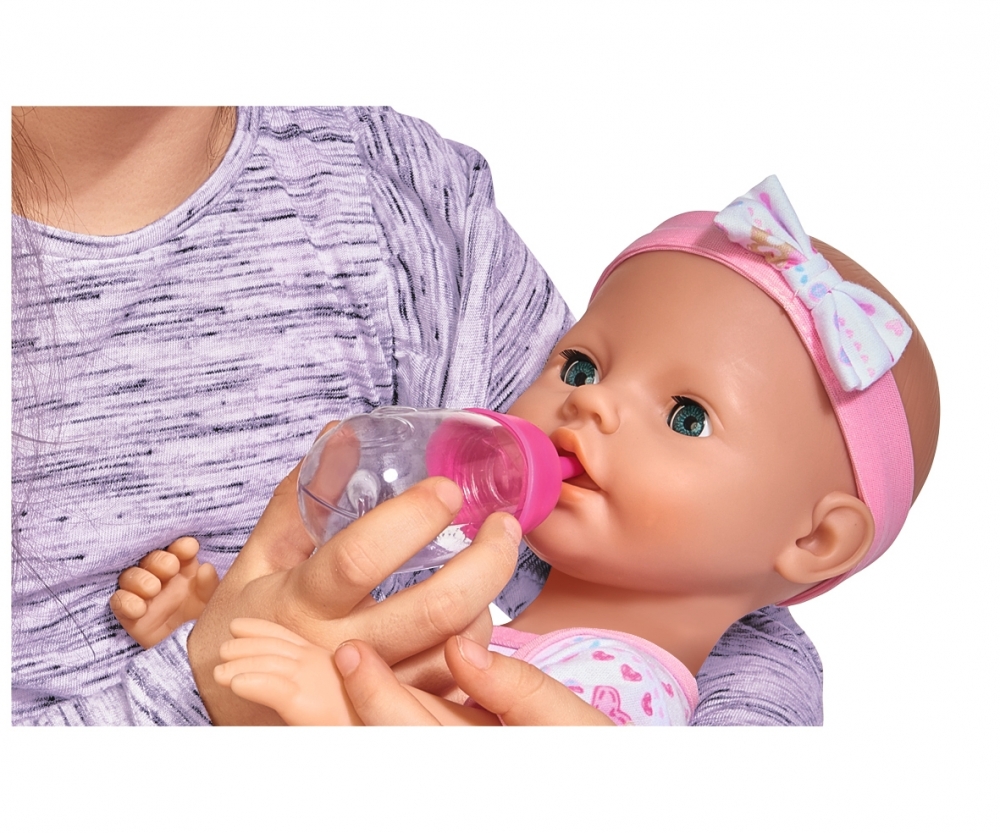 Simba NBB Babypuppe, rosa Zubehör