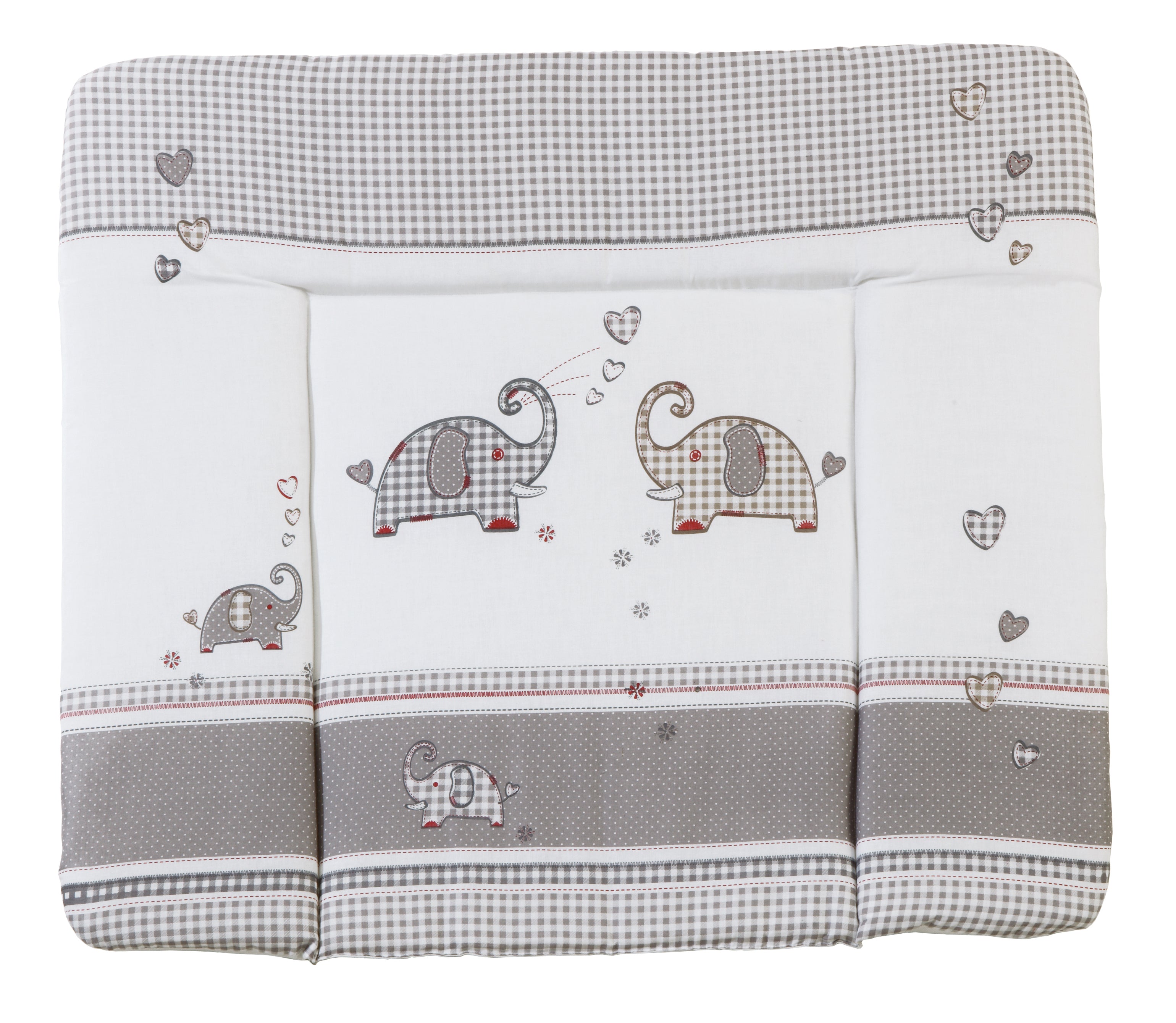 Roba 0817S145 Wickelauflage soft Jumbo twins grau – Wickelauflagen - grau - Wickelauflagen - Produktbild 1