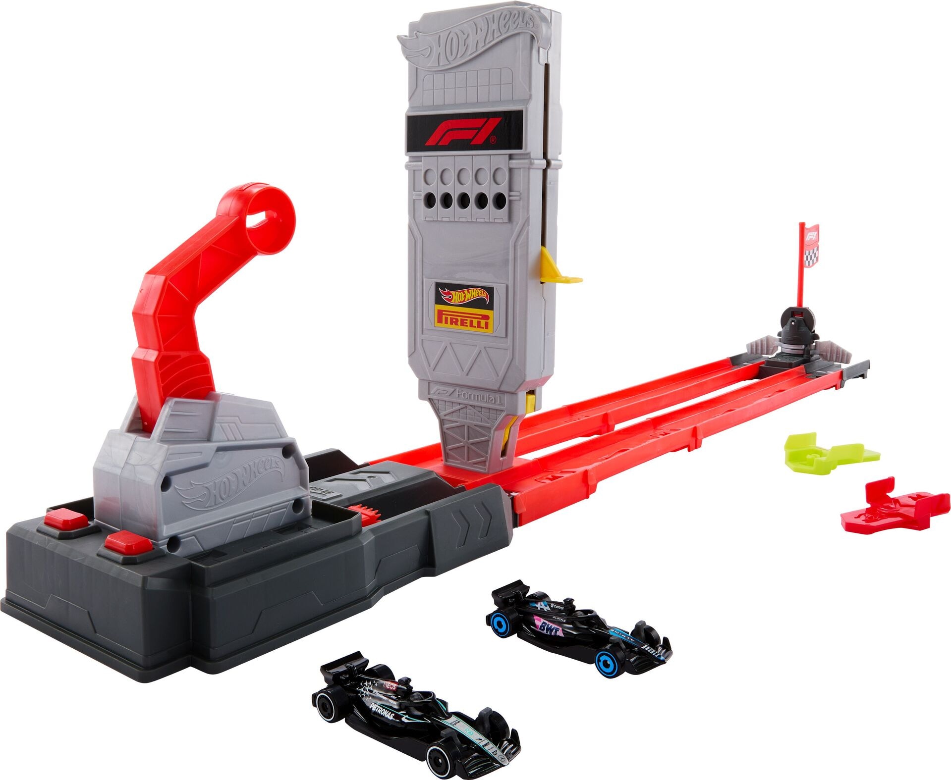 Hot Wheels Racing F1 Grid Start - Mattel - MATTEL JKM88 Produktfoto - Mattel - Hot Wheels Racing F1 Grid Start - Modell MATTEL JKM88 Produktbild fuer Online-Shop