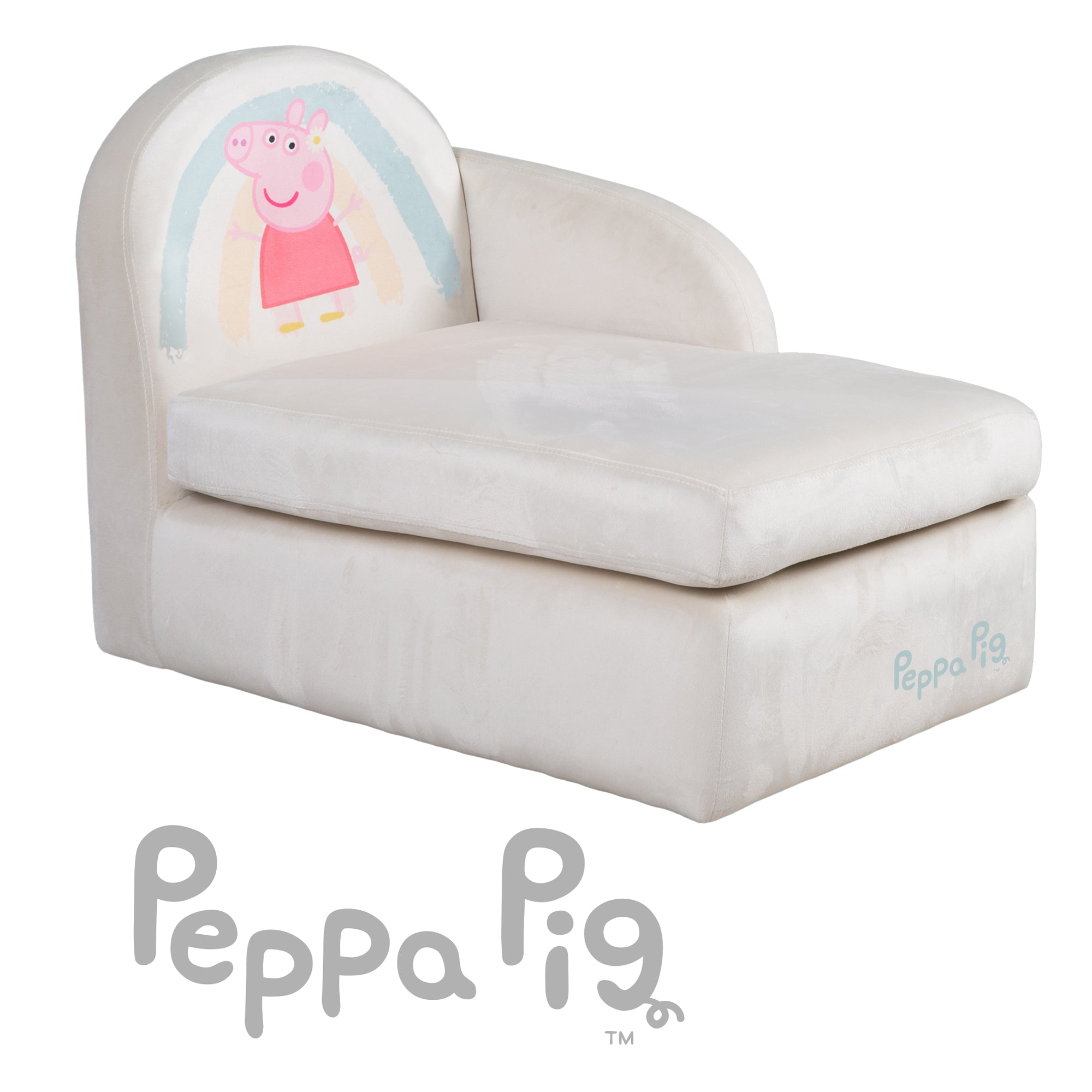 Roba 450112PP1 Kinderloungesofa Peppa Pig beige – Spielmöbel - Bild 7 Roba 450112PP1 Kinderloungesofa Peppa Pig beige – Spielmöbel - Produktbild 7