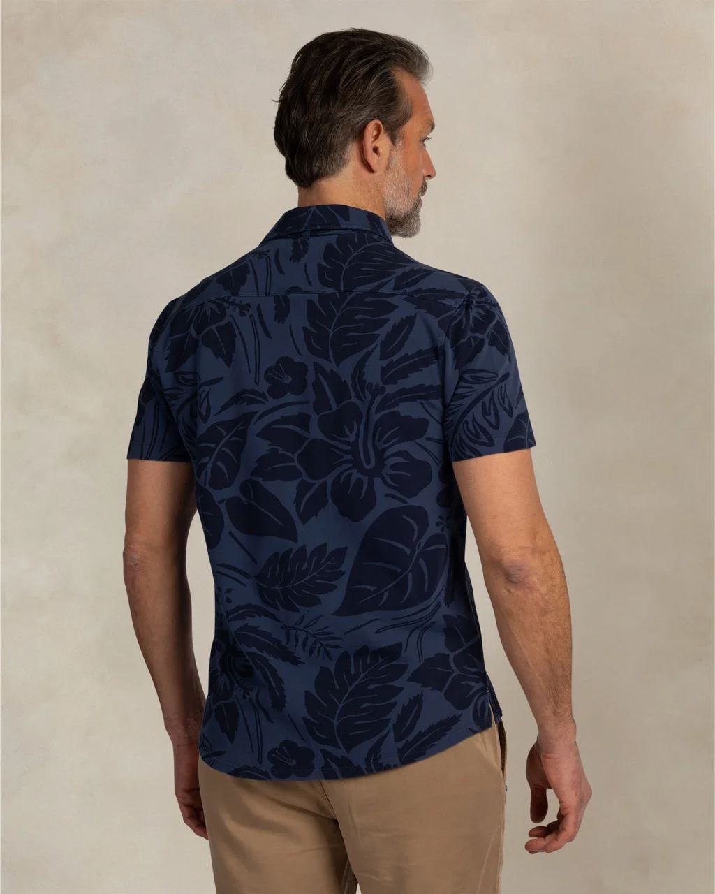 NZA 26CN589SNS/XL Hemd - Kurzarm / Blau / Blumen - XL NZA 26CN589SNS/XL Hemd - Kurzarm / Blau / Blumen - XL