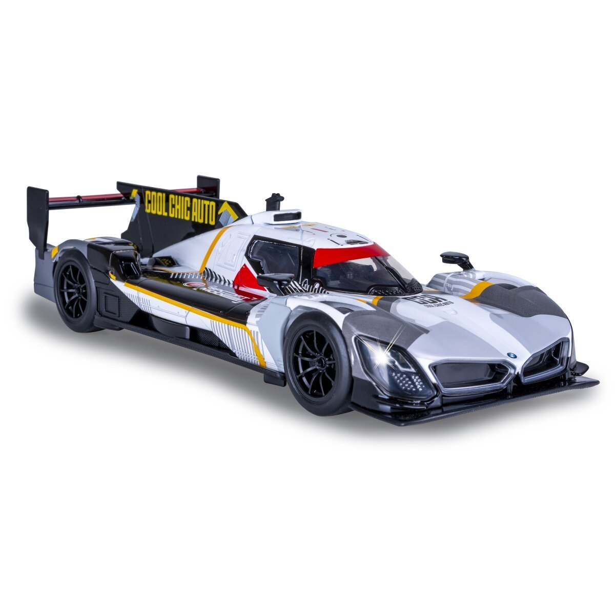 JAMARA BMW M Hybrid V8 Diecast 1:24 grau inkl. Knopfzellen ab 3 Jahren
