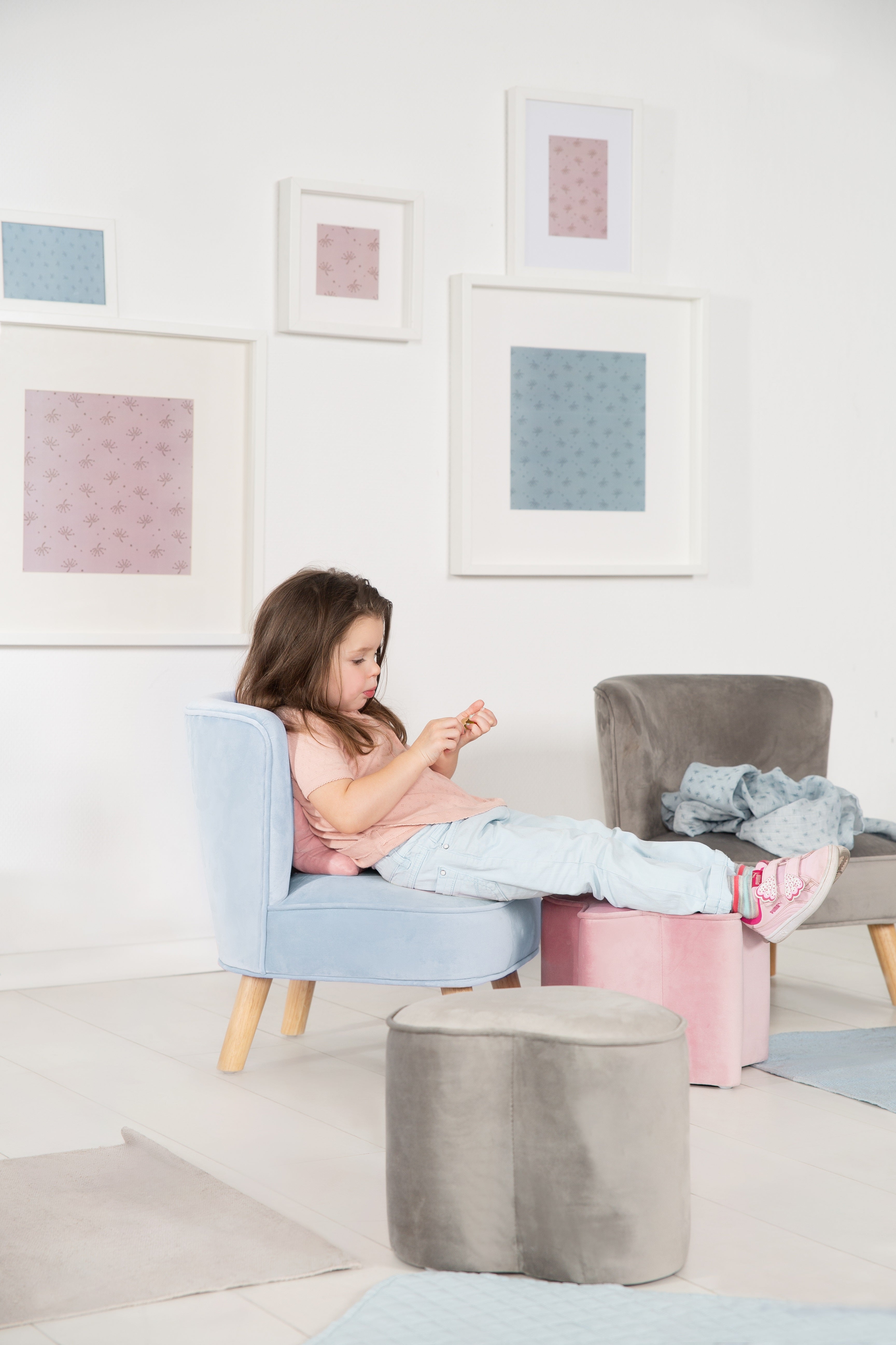 Roba 450120SY Kindersessel hell blau – Spielmöbel - Bild 5 Roba 450120SY Kindersessel hell blau – Spielmöbel - Produktbild 5