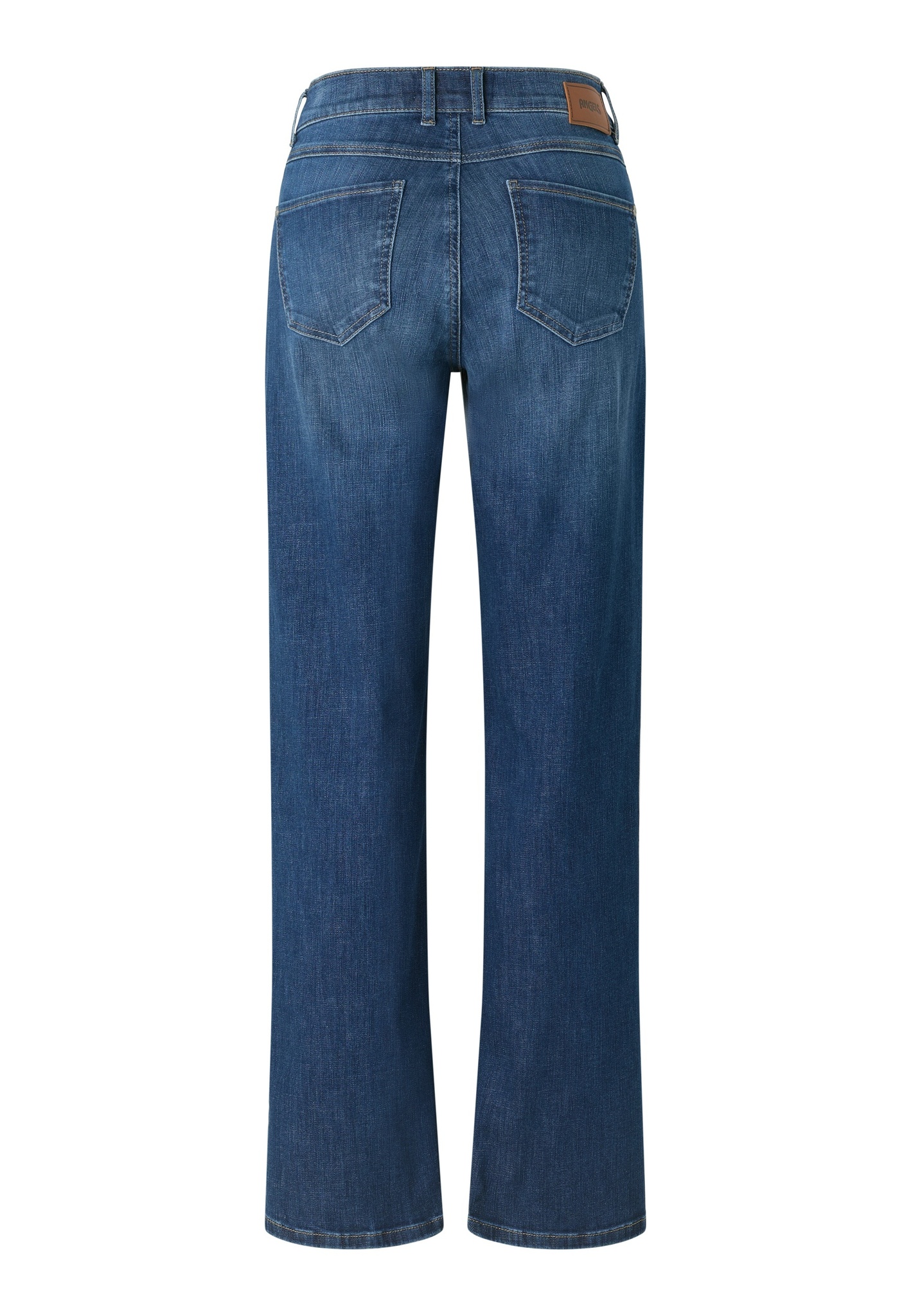 ANGELS Damen Jeans Liz 350250030 – Relaxed Fit, Mid Blue Used GR. 40