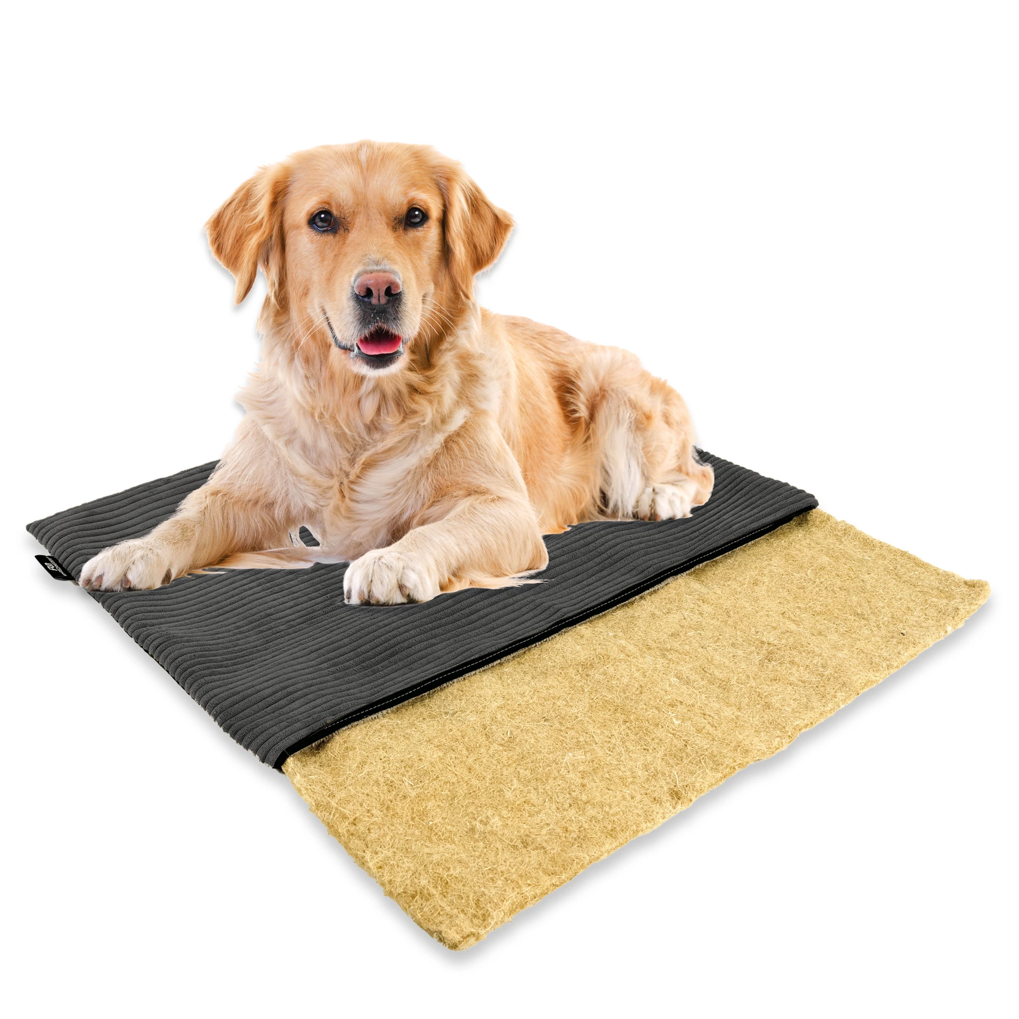 Rohrschneider RS 22389 Hanfmatte Cordbezug – Naturmatte mit Bezug GR.1