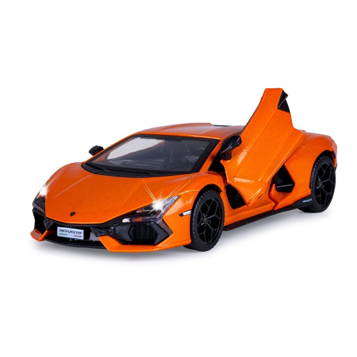 JAMARA Lamborghini Revuelto Diecast 1:32 orange inkl. Knopfzellen ab 3 Jahren