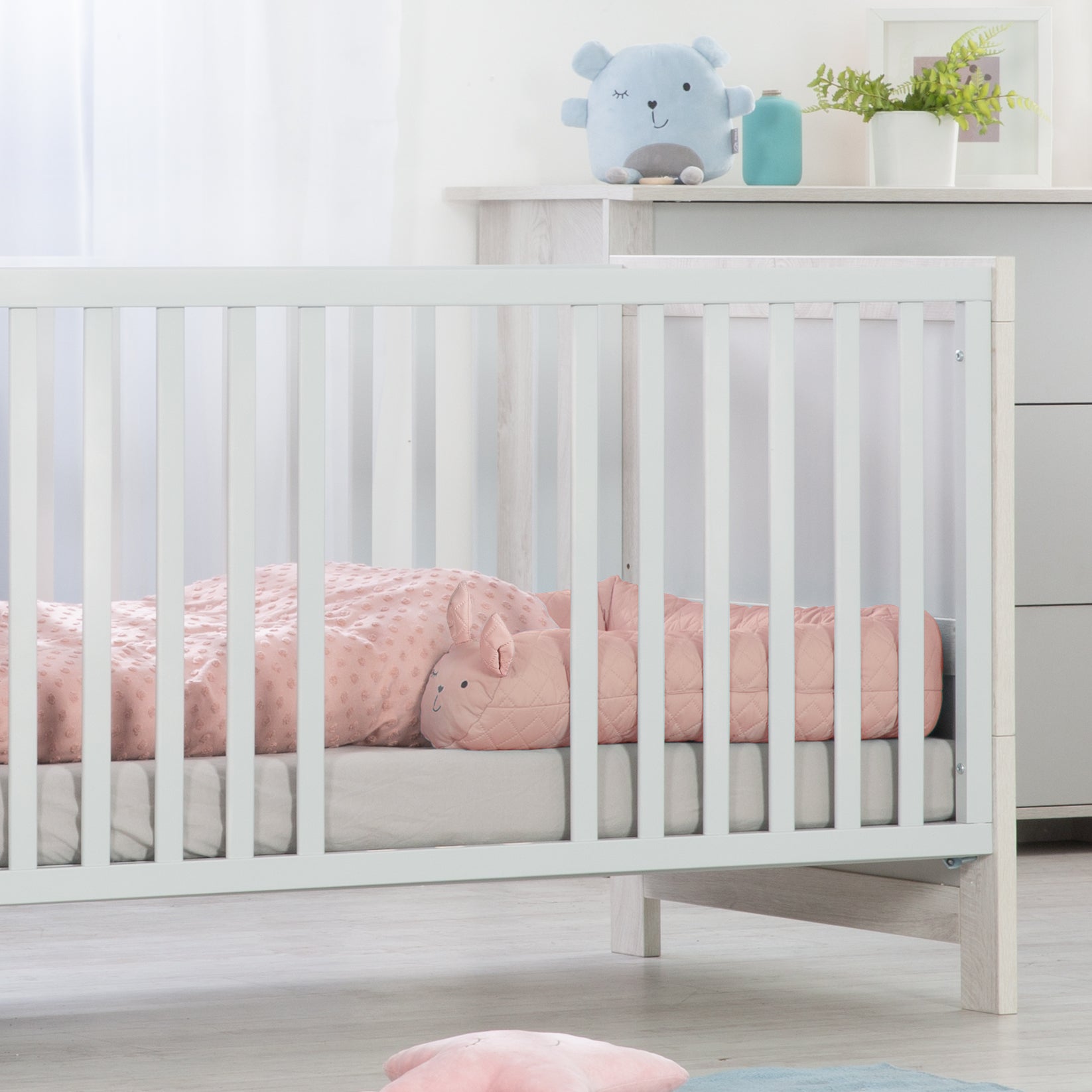 Roba 284100V229 Bettschlange roba Style rosa – Babynester - Bild 5 Roba 284100V229 Bettschlange roba Style rosa – Babynester - Produktbild 5