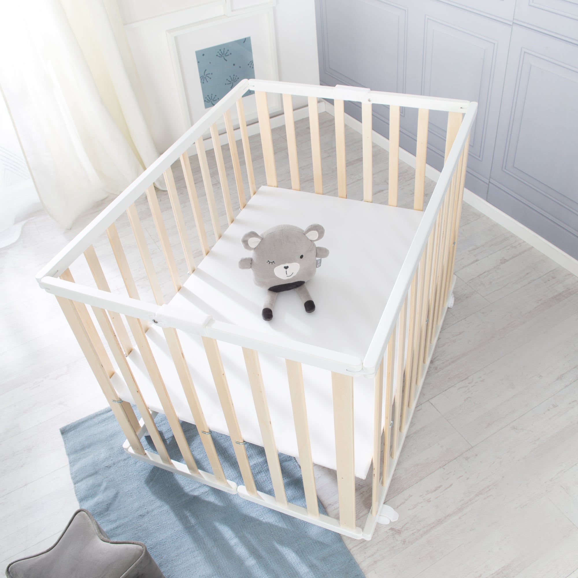 Roba 202703BC klappbares Laufgitter bicolor - Bild 5 Roba 202703BC klappbares Laufgitter bicolor - Produktbild 5