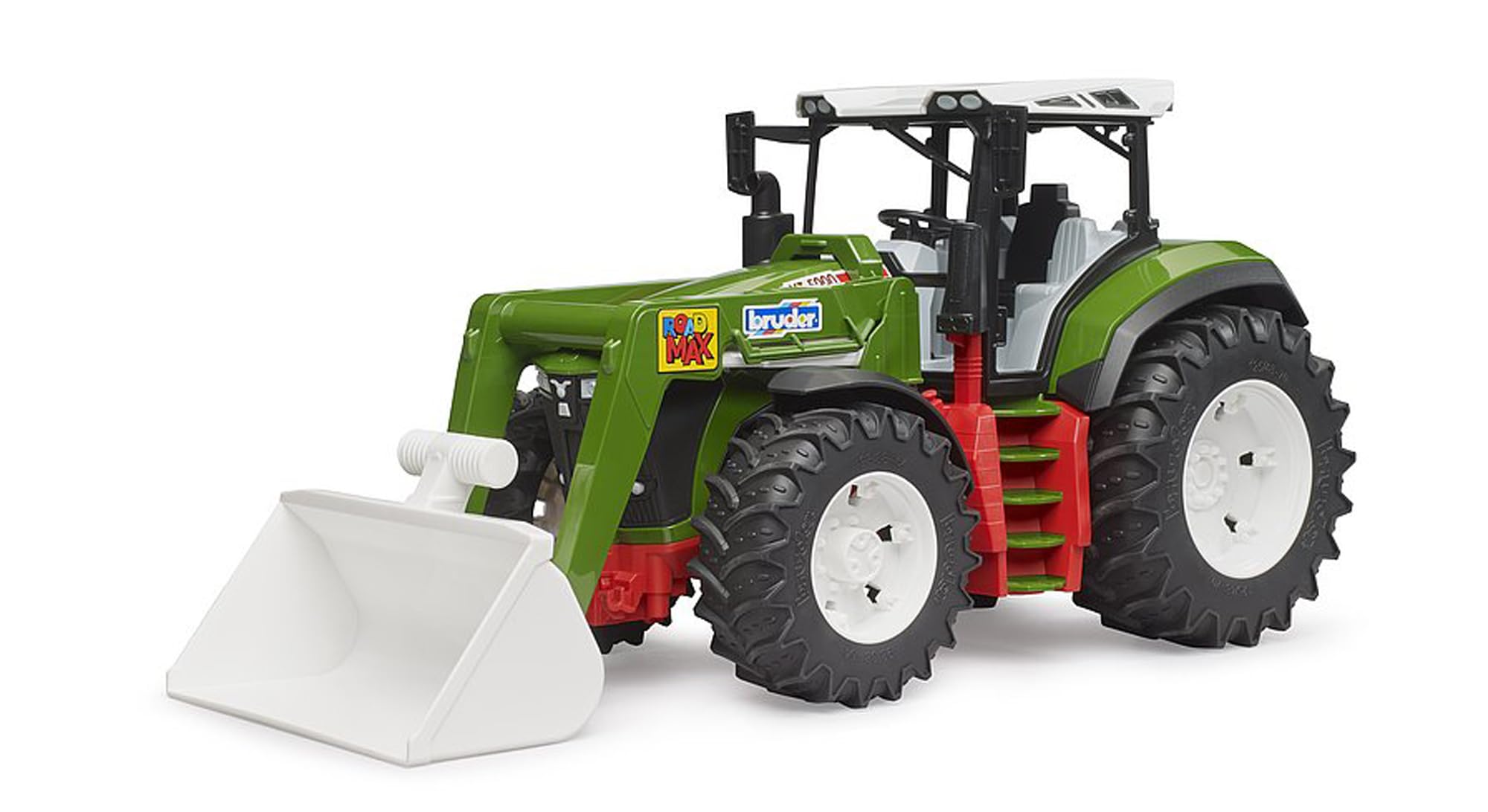 BRUDER 03451 - Roadmax Traktor mit Frontlader Traktor, Fahrzeug, Maschine, Rad, Bulldozer