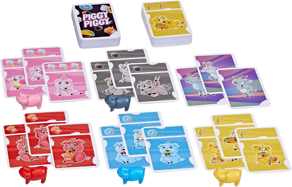 Piggy Piggy Kartenspiel für Familien - Deutsche Fassung