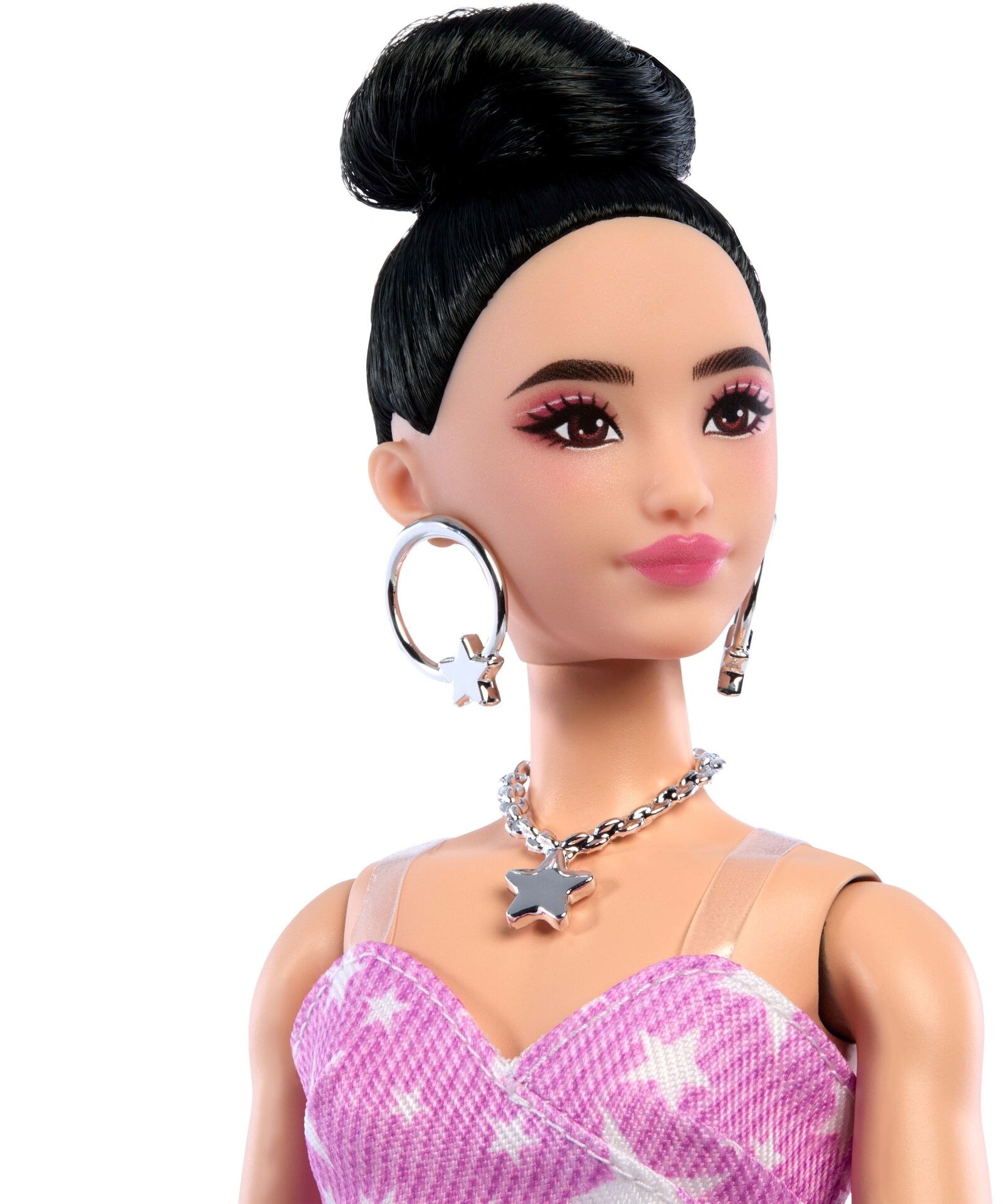 Barbie Deluxe Style - Sternchen Kleid - Mattel - MATTEL JJN71 Kleid - Mattel - Barbie Deluxe Style - Sternchen Kleid - Modell MATTEL JJN71 Produktbild fuer Online-Shop