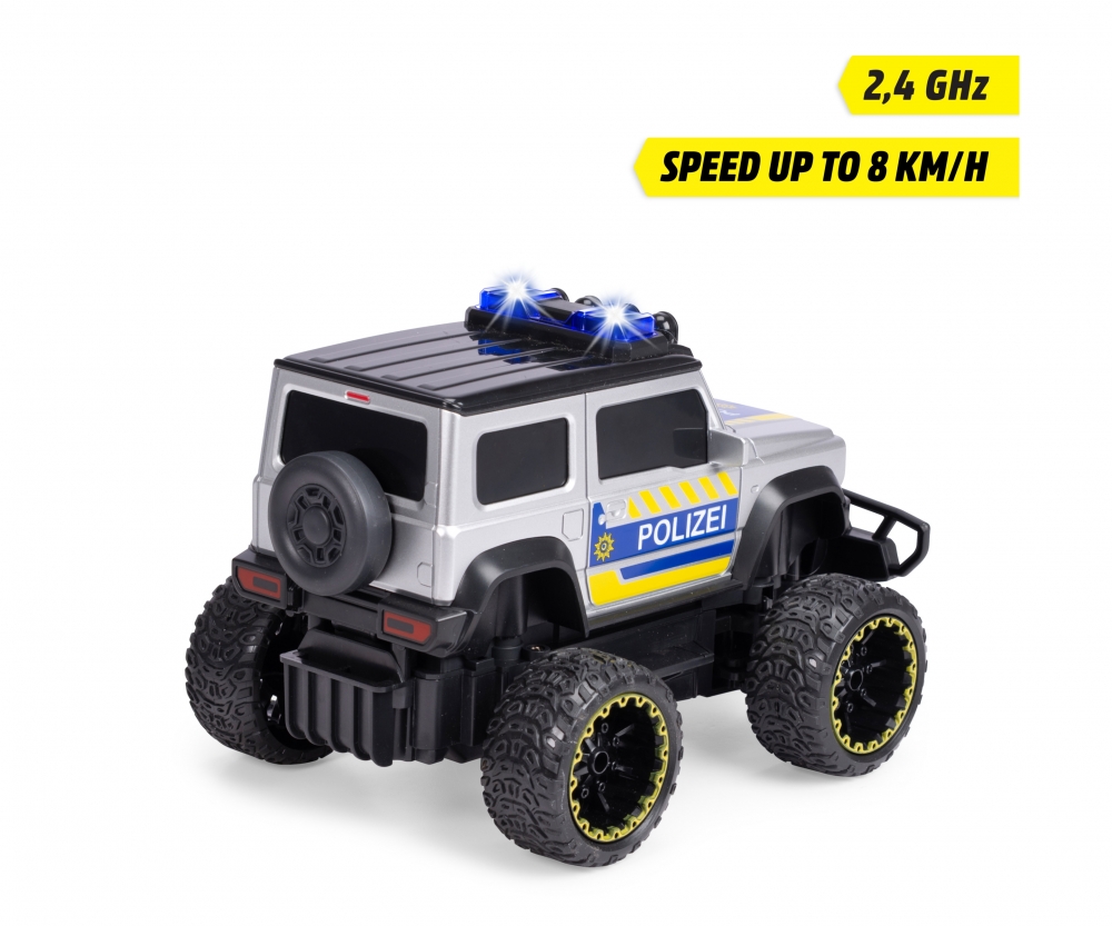 Dickie Toys RC Suzuki Jimny Police 10005191 Maschine, Rad