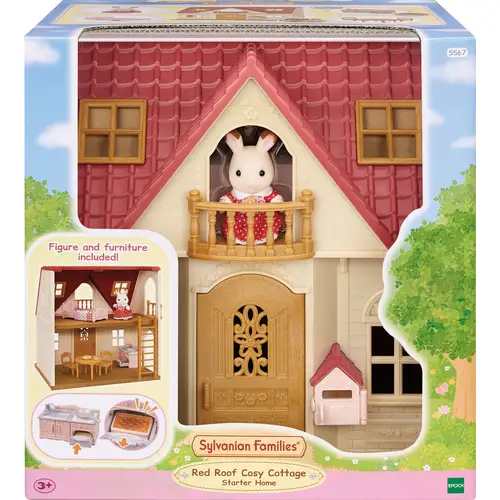 Sylvanian, Families, 5567, Starter, Haus Sylvanian Families 5567 Starter Haus