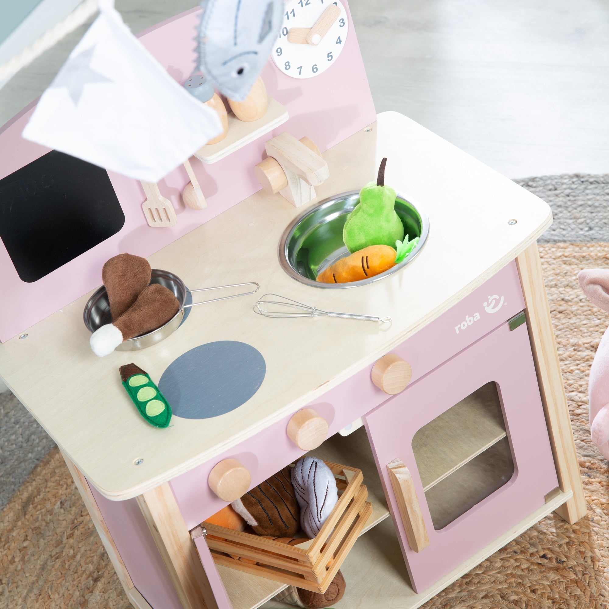 Roba 480211MA Spielküche mauve – Rollenspiel - Bild 2 Roba 480211MA Spielküche mauve – Rollenspiel - Produktbild 2