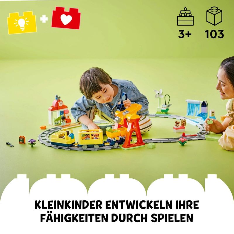 LEGO® DUPLO® Große interaktive Eisenbahn 10428 LEGO® DUPLO® Große interaktive Eisenbahn 10428