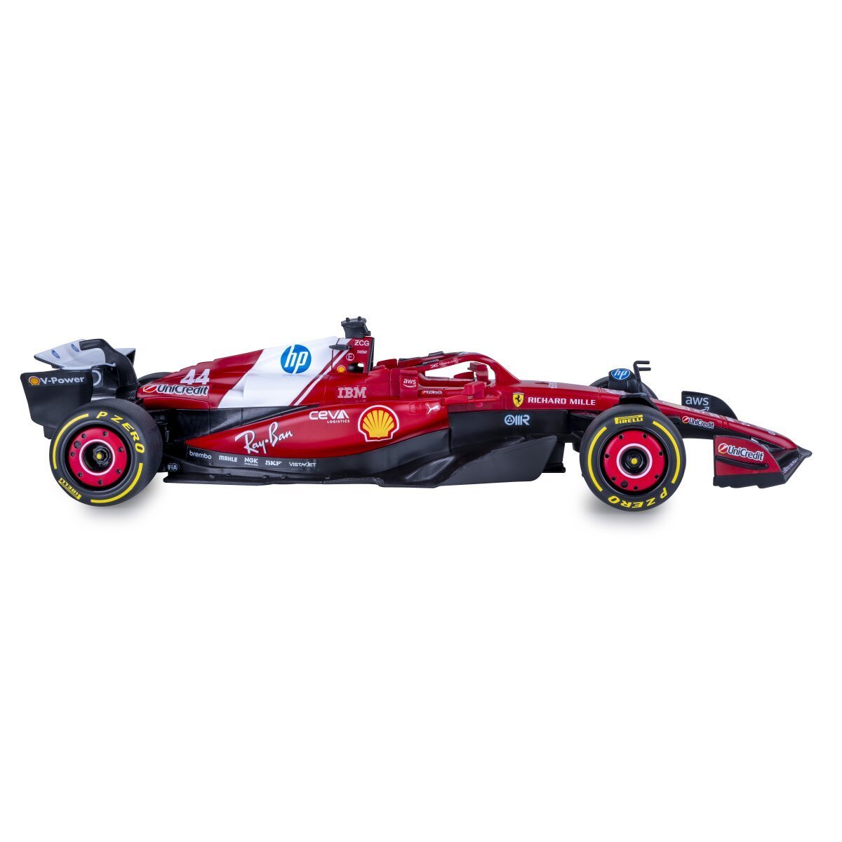 JAMARA Ferrari SF-25 1:18 rot 2,4GHz ab 6 Jahren