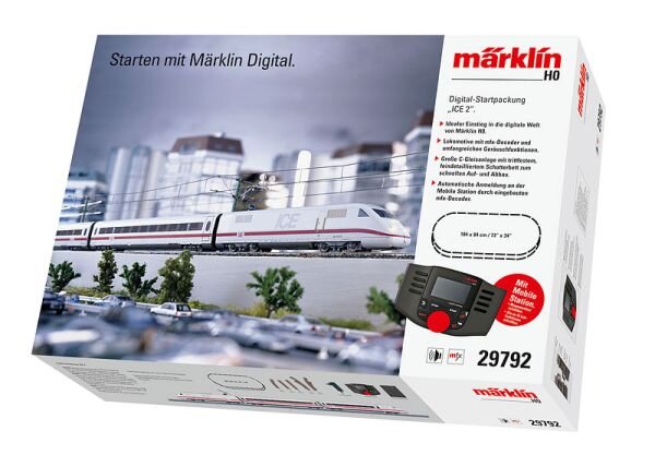 MÄRKLIN 029792 Digital-Startpackung ICE 2 MÄRKLIN, 029792, Digital-Startpackung, ICE, 2, Zug, Transport, Fahrzeug
