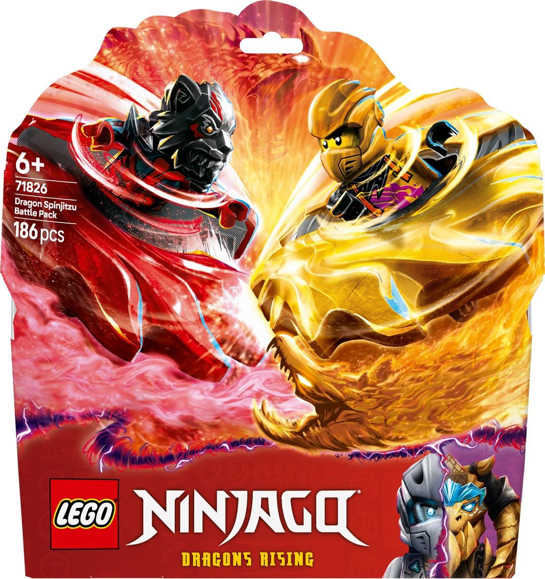 LEGO® NINJAGO® Drachen-Spinjitzu Battle Pack 71826 Helme, Erwachsener, Weiblich, Person, Frau