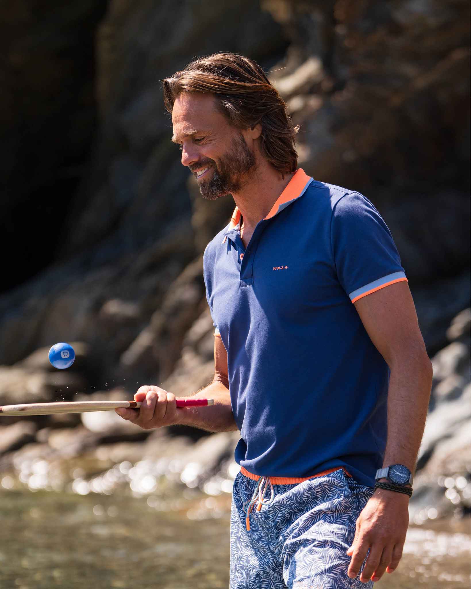 NZA 26CN131NS Poloshirt - Navy Blau - Bild 2