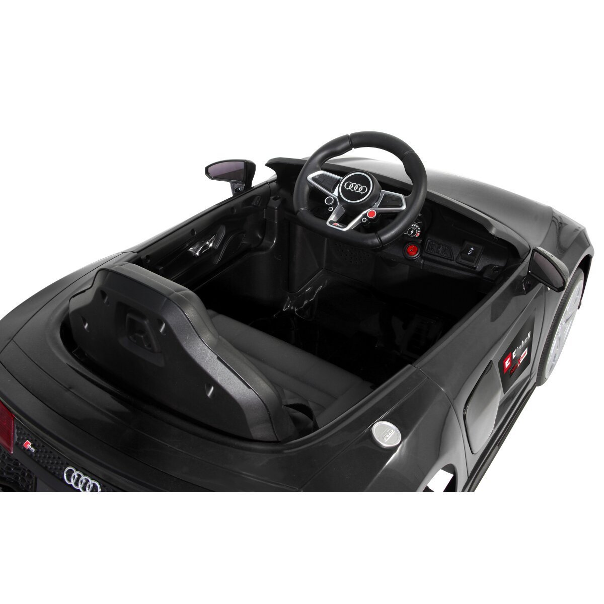 JAMARA Ride-on Audi R8 Spyder schwarz 18V Einhell Power X-Change ab 3 Jahren