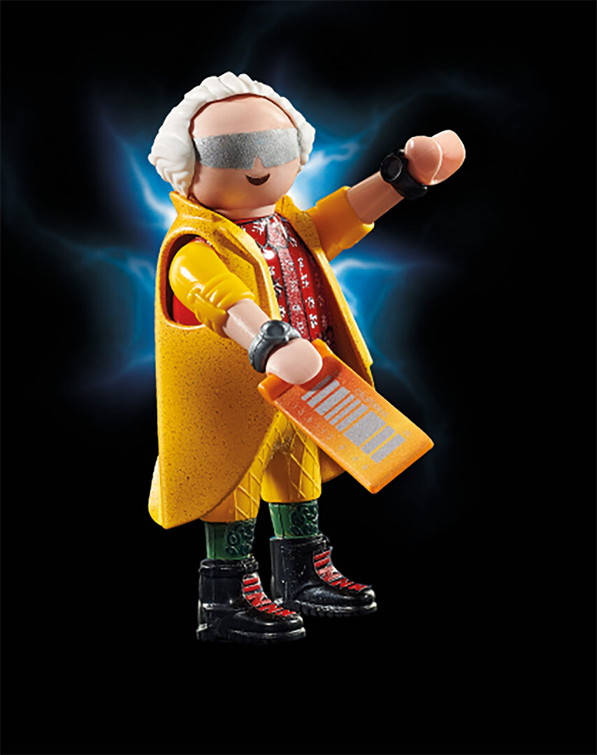 PLAYMOBIL 70634 Back to the Future Part II Verfolgung mit Hoverboard Bekleidung, Mantel, Person, Figur