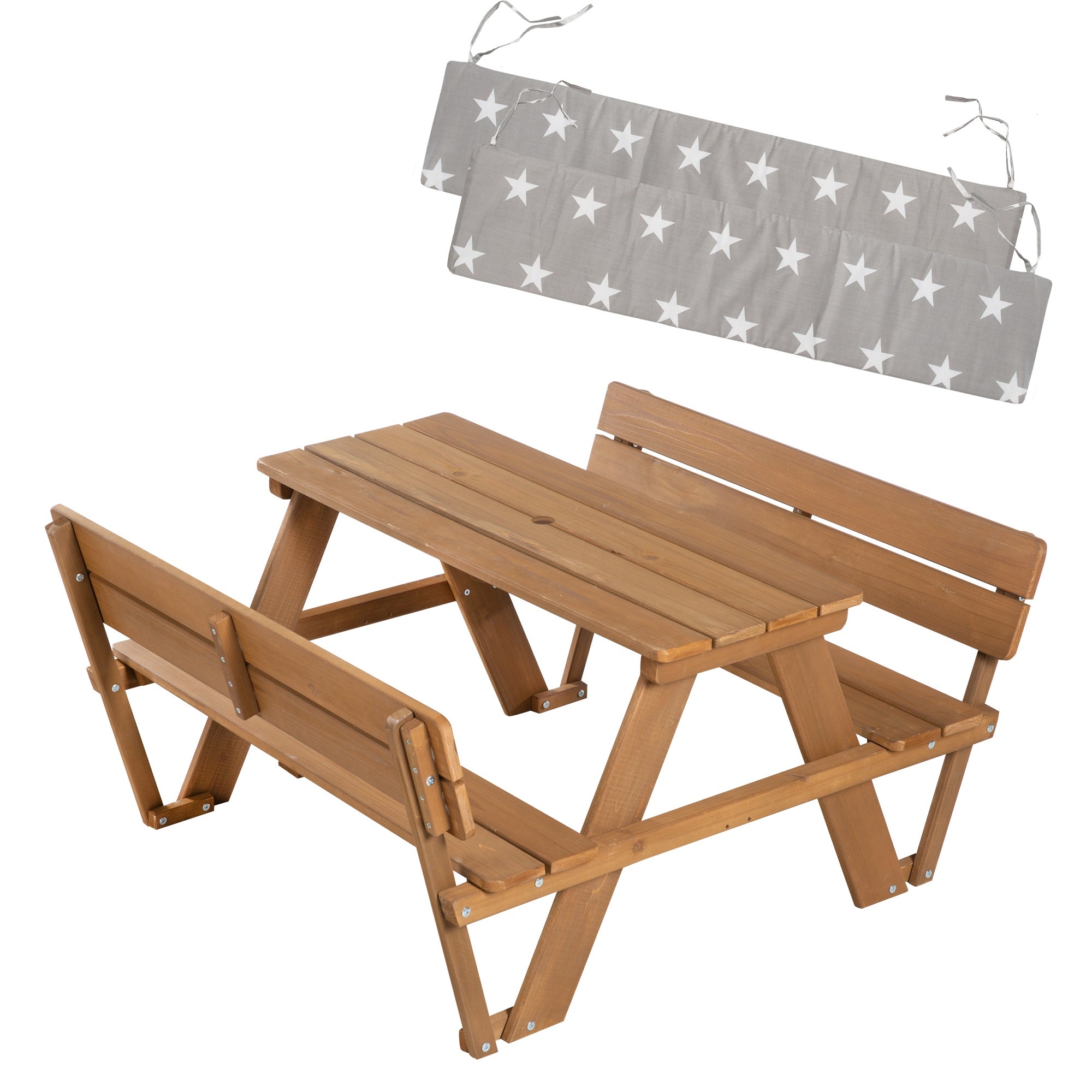 Roba 456007TE Kindersitzgruppe Outdoor+, Lehne teakholz farben – Outdoor + - Bild 10 Roba 456007TE Kindersitzgruppe Outdoor+, Lehne teakholz farben – Outdoor + - Produktbild 10