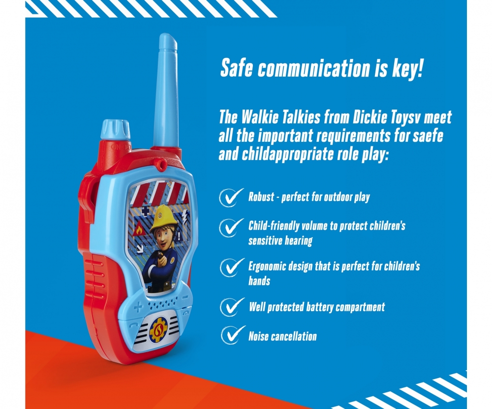 Dickie Toys Sam Walkie Talkie