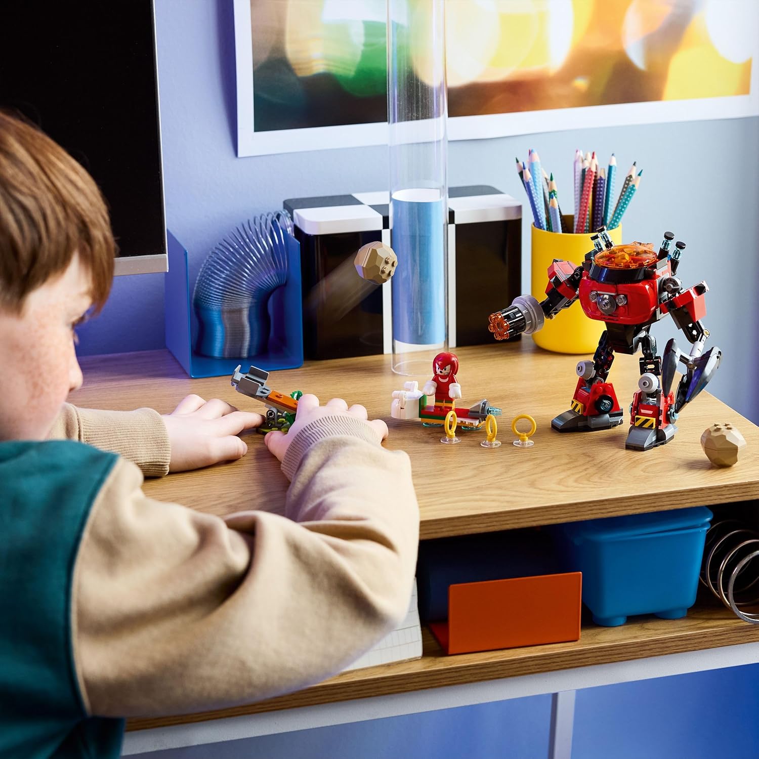 LEGO® Sonic the Hedgehog 77005 Knuckles vs. Dr. Eggmans Egg Crusher Mech