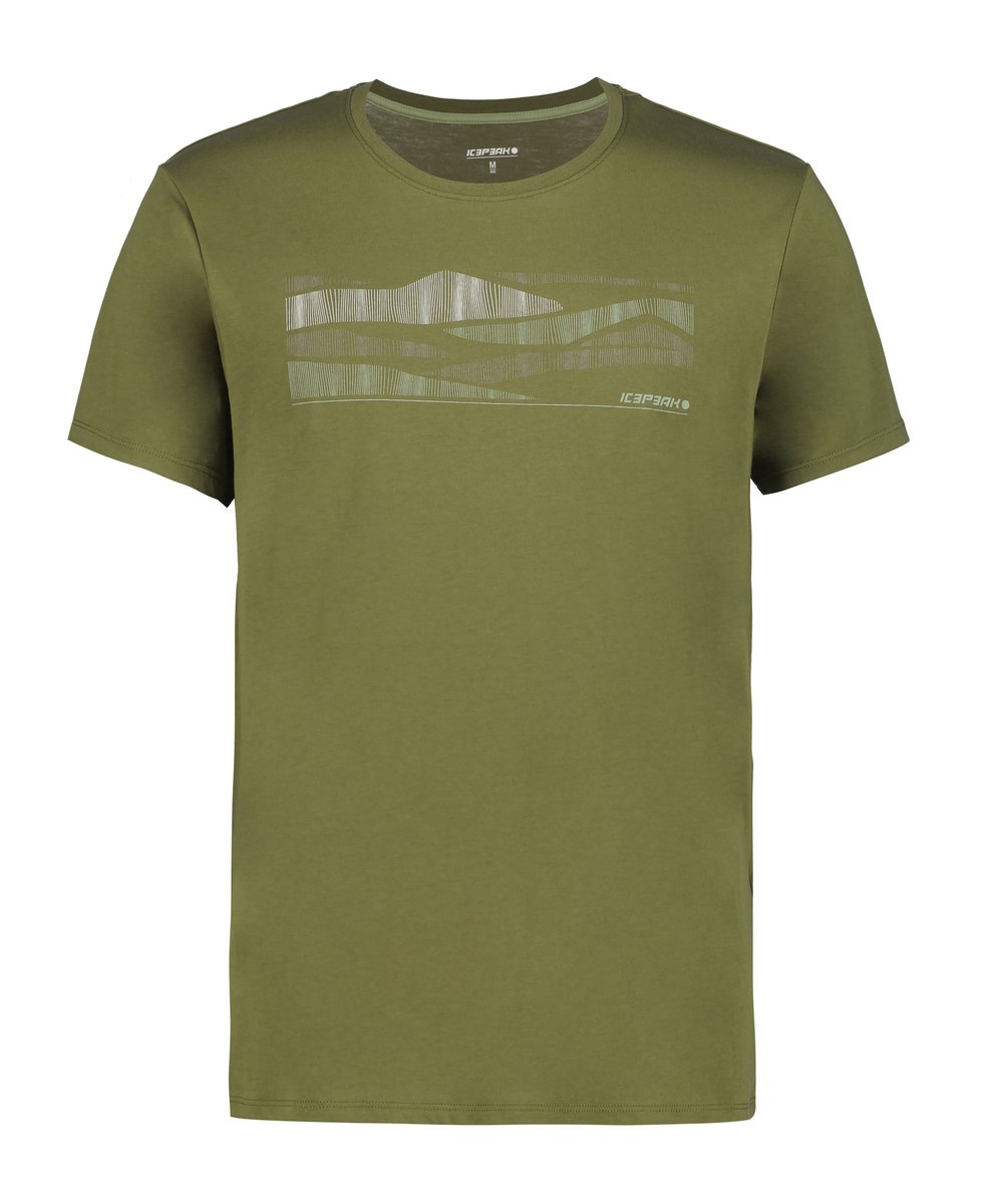 ICEPEAK 957730689I BEEVILLE T-Shirt Herren Grün ICEPEAK 957730689I BEEVILLE T-Shirt Herren Grün