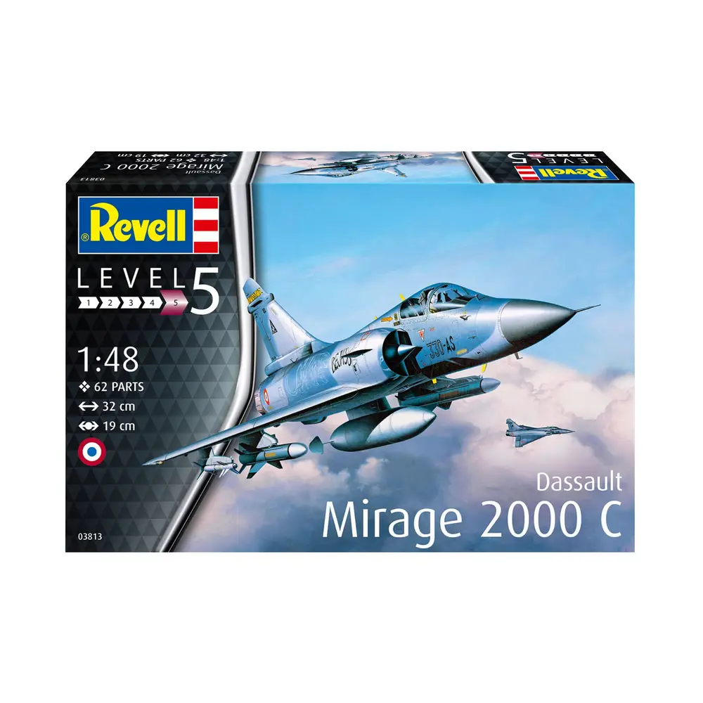 Revell 03813 Dassault Mirage 2000C Flugzeuge 1:48