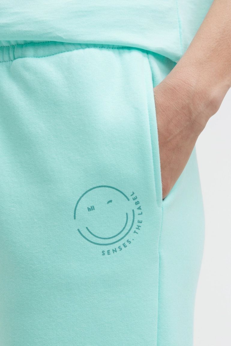 SENSES 602165812 Jogginghose PHOE: NIX mit Print, Damen, Türkis