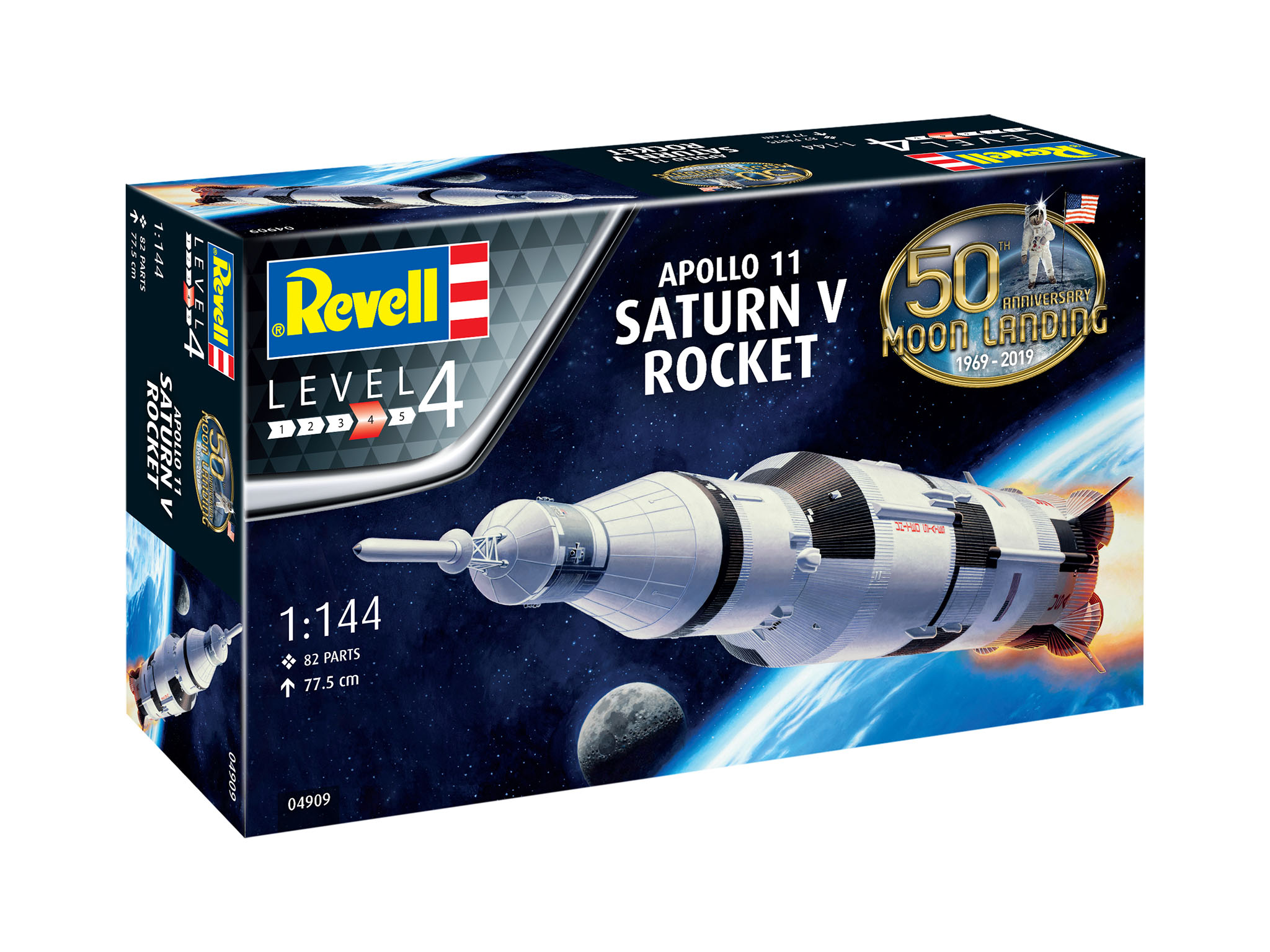 Revell 04909 Apollo Saturn V Modellbausatz Mörserschale, Waffe