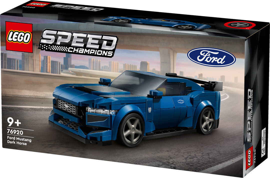 LEGO® Speed Champions Ford Mustang Dark Horse Sportwagen 76920 Coupé, Sportwagen, Rad, Leichtmetallrad, Speiche